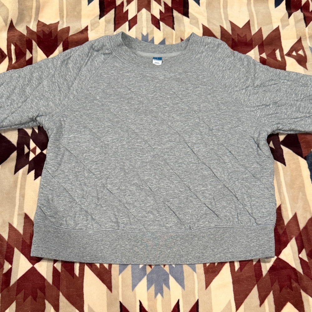 Old Navy Heather Gray Sweatshirt